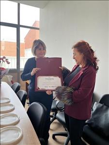 YDYO Sekreterimize Veda...